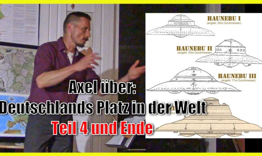 Axel über Deutschlands Platz in der Welt – TEIL 4 | VORTRAG