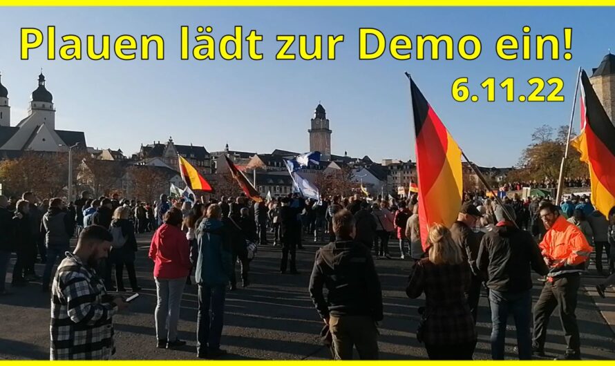 Plauen lädt zur Demo ein | DEMOBERICHT